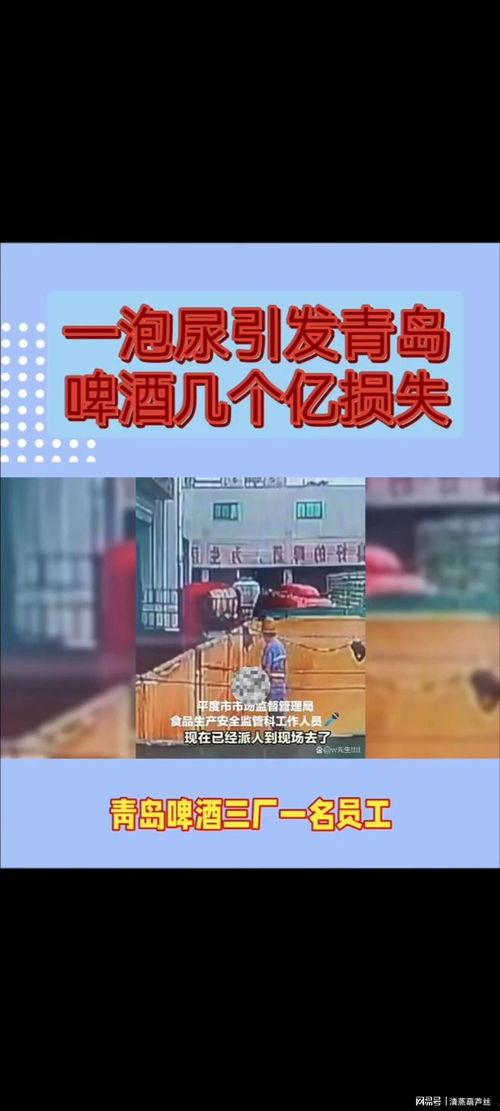 青岛啤酒爆料视频播放,揭秘背后爆笑故事 第3张 青岛啤酒爆料视频播放,揭秘背后爆笑故事 第3张