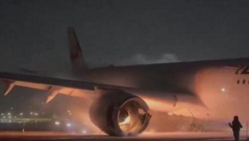 新闻爆料飞机失事视频,飞机失事现场视频曝光，紧急救援行动展开